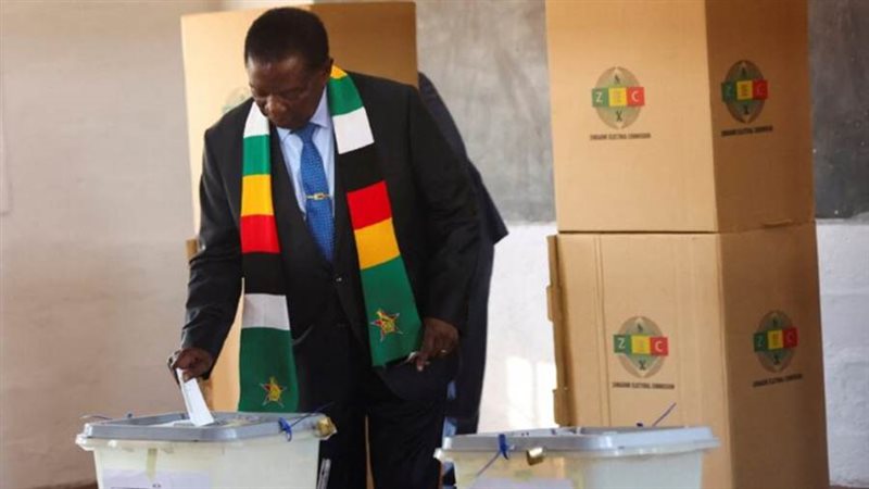 الرئيس الزيمبابوي