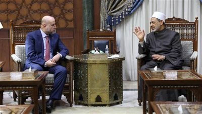 شيخ الأزهر يستقبل قاضي قضاة فلسطين ويبحثانِ سُبُل تعزيز دعم الأزهر العلمي للشعب الفلسطيني