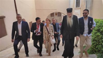 المدير الإقليمى لليونسكو يزور سانت كاترين