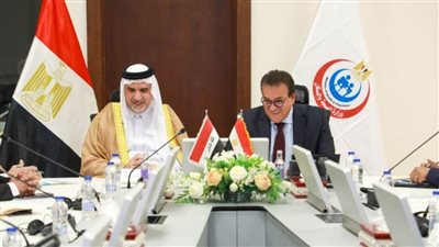 وزير الصحة يستقبل رئيس لجنة مكافحة المخدرات بمجلس النواب العراقي