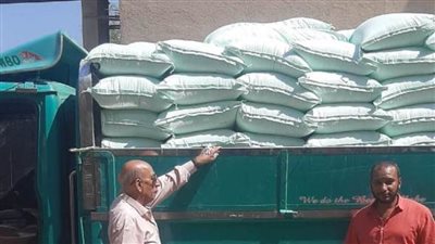 ضبط سيارة محملة بـ 9 أطنان دقيق مدعم بالقليوبية 