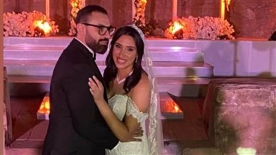 نهلة سامح تحتفل بزفافها في حضور لاعبات طائرة الأهلي والزمالك (صور)