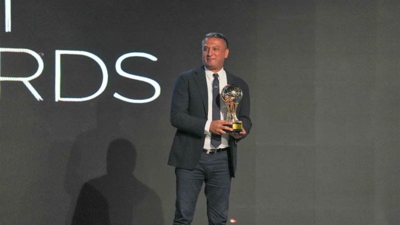 من حفل التتويج