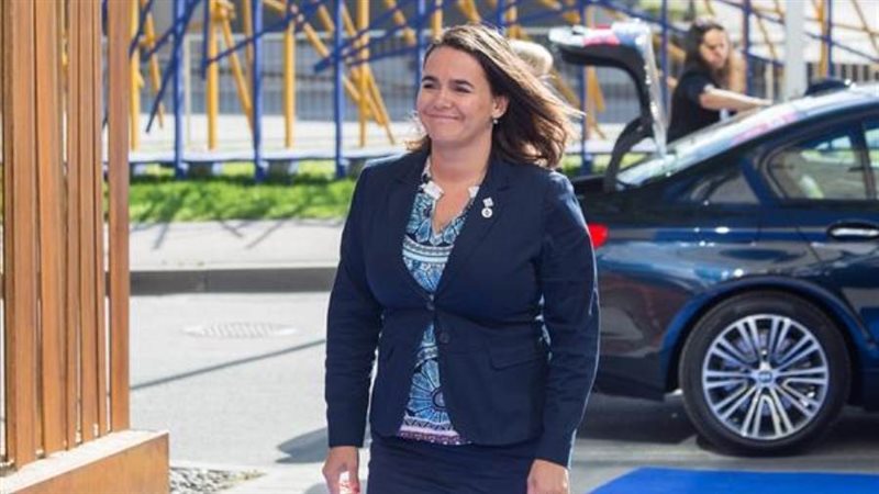 رئيسة المجر كاتالينا