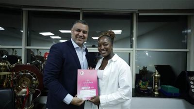 الأهلي يجدد عقد دونجو كمارا محترفة سيدات اليد