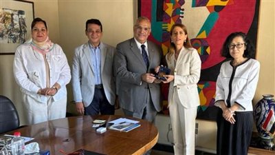 مدير مكتب  اليونسكو في القاهرة تزور التنسيق الحضاري