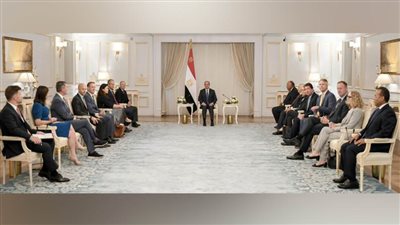 عاجل.. الرئيس السيسي يلتقي وفدا رفيع المستوى من الكونجرس الأمريكي