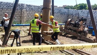 تنفيذ مشروع تحسين جودة مياه الشرب بقرى المبادرة الرئاسية 