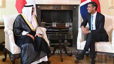 ولي عهد الكويت ورئيس وزراء بريطانيا يبحثان القضايا ذات الاهتمام المشترك