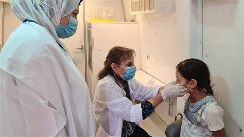 الكشف على ١٢٤٩ مواطن