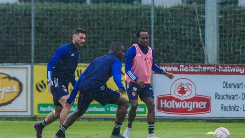 تدريب الأهلي بمعسكر