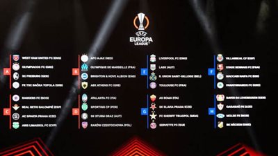 مجموعات متوازنة في قرعة دور المجموعات لبطولتي الدوري والمؤتمر الأوروبيين لكرة القدم