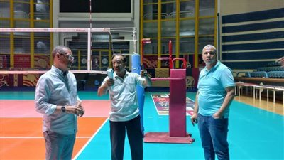 اتحاد الطائرة يتفقد الصالات المغطاة قبل انطلاق بطولة افريقيا  