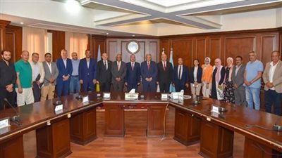 بروتوكول تعاون بين المركز الهندسي بجامعة الإسكندرية والشركة القابضة لمياه الشرب والصرف الصحي