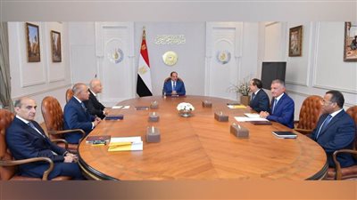 عاجل| الرئيس السيسي يستقبل 