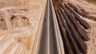 عاجل.. الأقمار الصناعية تظهر نسف ٢٢٠ مترًا في شق طريق الجلالة