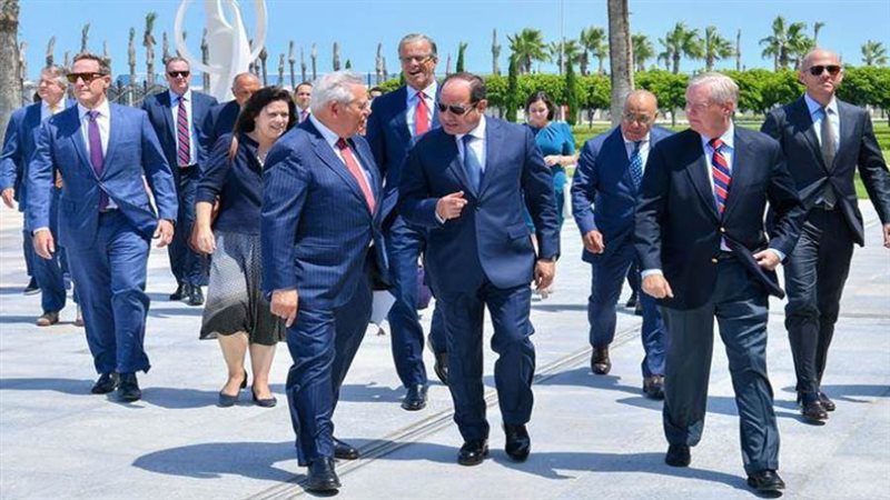 مقابلة الرئيس السيسي