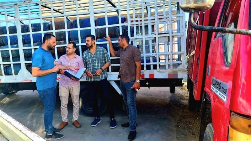 ضبط 325 اسطوانه غاز