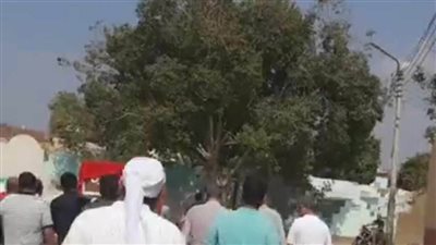 تشييع جنازة طفلتين ضحايا والدتهما بالشرقية 