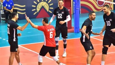 موعد مباراة مصر والجزائر في بطولة إفريقيا للطائرة اليوم