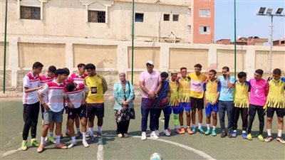 التصفيات النهائية لدوري خماسي كرة القدم للنشء في ختام فعاليات «صيف شبابنا» بكفر الشيخ