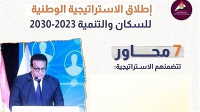 عاجل| بالانفوجراف.. 7 محاور تحقق استراتيجية 