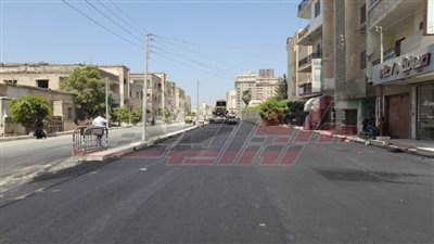 زراعة الأشجار ورفع كفاءة الحدائق ورصف عدد من الشوارع بـ 3 مدن بكفر الشيخ