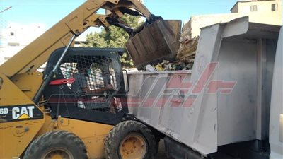 حملات نظافة بشوارع الحامول في كفر الشيخ