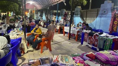 معرض للمنتجات الحرفية واليدوية بمركز شباب مدينة دمنهور