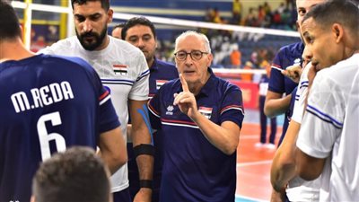 مدرب منتخب الطائرة: لعبنا أمام كينيا تحت ضغط ومواجهة المغرب صعبة