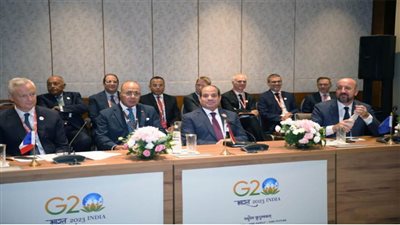 السيسى يشارك في القمة الأفريقية الأوروبية المصغرة على هامش أعمال قمة العشرين