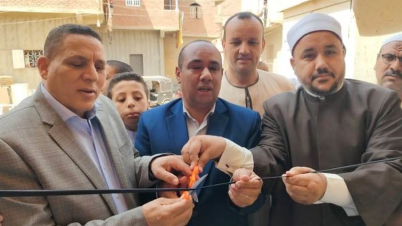 افتتاح مسجد ببنى