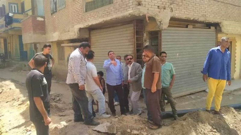 رصف شوارع سمالوط