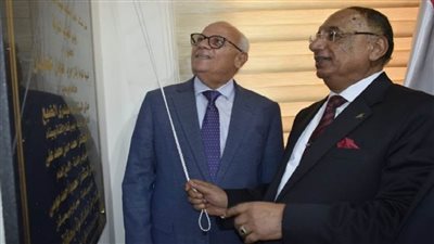محافظ بورسعيد ورئيس هيئة قضايا الدولة يفتتحان مقر الهيئة الجديد بالمحافظة