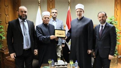وكيل الأزهر يستقبل مفتي جمهورية مقدونيا الشمالية لبحث سبل التعاون في المجال الدعوي