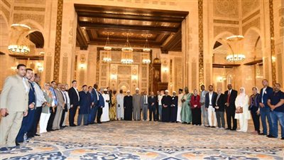 ضيوف مؤتمر الأوقاف يزورون مسجد مصر ومركزها الثقافي الإسلامي بالعاصمة الإدارية الجديدة