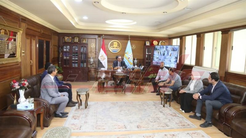 استقبال الوفد