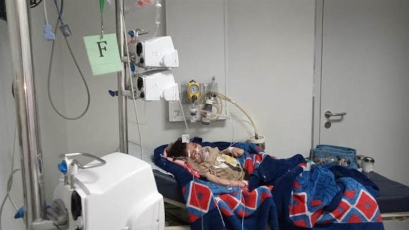 أحد الأطفال في طوارئ