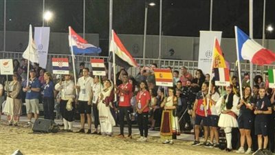 منتخب رجال الطائرة الشاطئية يواجه الفائز من الجزائر وأندرو في دورة ألعاب البحر المتوسط