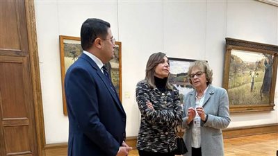 وزيرة الثقافة تشهد ختام «عام التبادل الإنساني المصري الروسي» ‏بموسكو