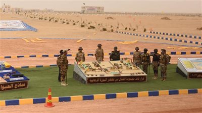 تنفيذ إحدى المراحل الرئيسية للتدريب المصري الأمريكى المشترك 