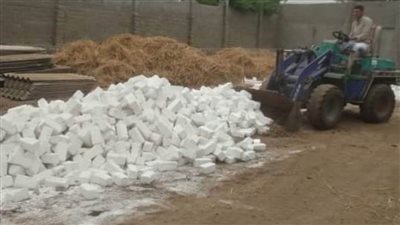 إزالة 6 حالات تعدٍ على الأراضى الزراعية وأملاك الدولة بالبحيرة