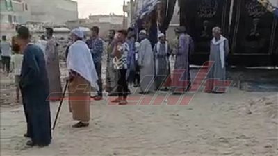 المشارقة بالمنيا تتشح بالسواد بعد وفاة 5 أشخاص في عاصفة دانيال بليبيا