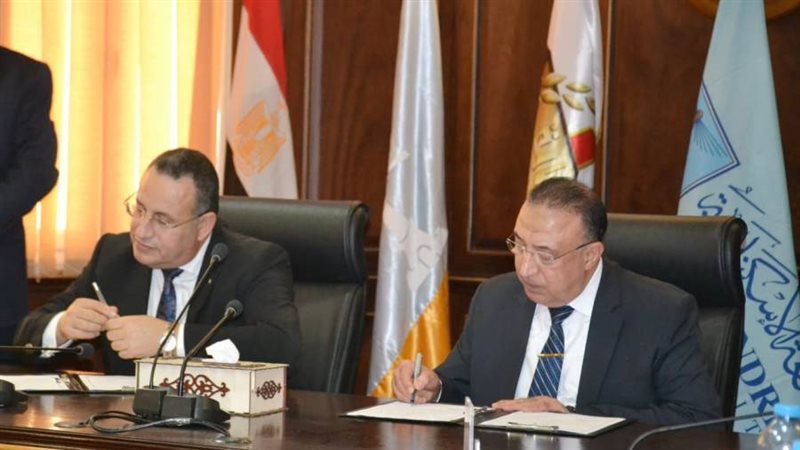 د. قنصوة يشهد مراسم