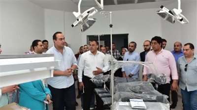 رئيس الرعاية الصحية: انتهاء 99% من أعمال مجمع السويس الطبي