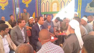 محافظ المنيا ينعي شهداء إعصار ليبيا ويقدم واجب العزاء لأهالي المشارقة وجبل الطير