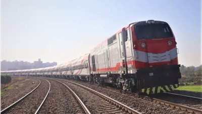 السكة الحديد: إعادة تشغيل قطاري القاهرة / القناطر الخيرية والعكس 