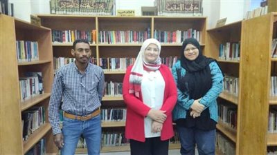 ندوات بيطرية تثقيفية لرواد مكتبة مصر العامة بالوادي الجديد  