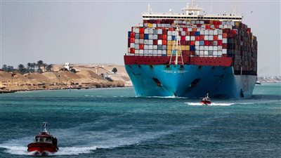بزيادة 78%.. ستة مليارات جنيه إيرادات اقتصادية قناة السويس عام 2022 - 2023