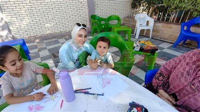 تدريبات مركز التخاطب وتنمية المهارات بشباب قبريط لأطفالنا 